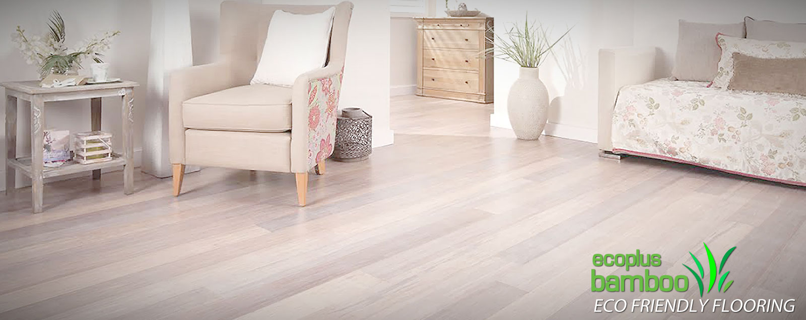 Limed white -- whitewash bamboo flooring grey