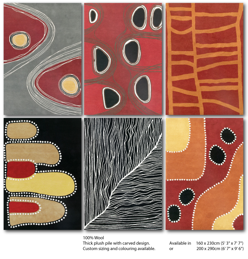 Australian Rug Designs.