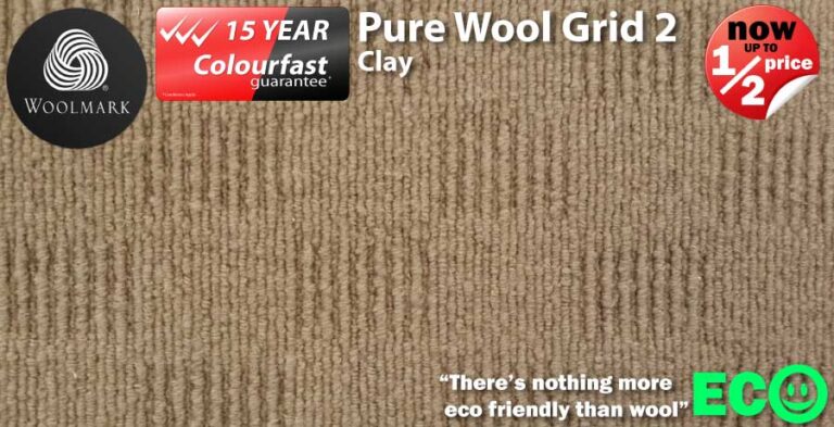 Wool stock carpets specials – many more in store!