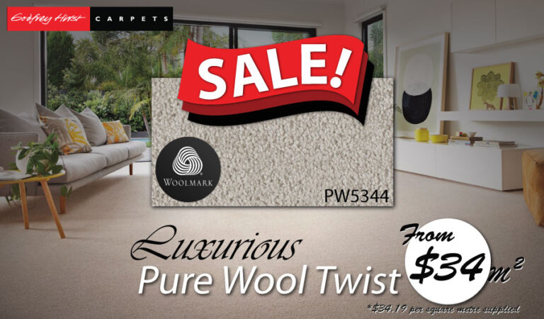 Pure Wool Carpet Sale!