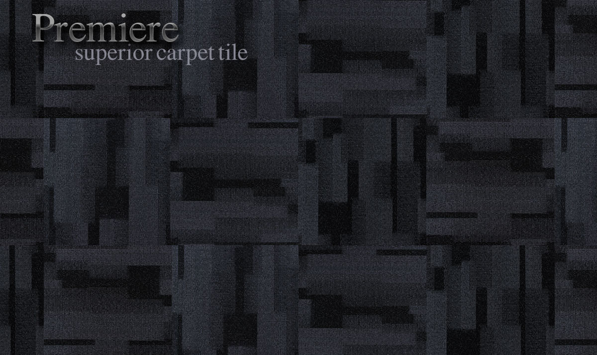 Premiere carpet tile Grey