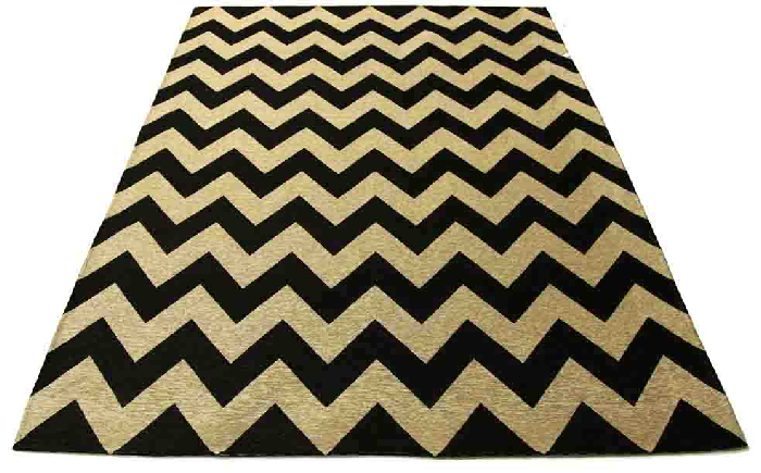 Chevron non-slip rugs