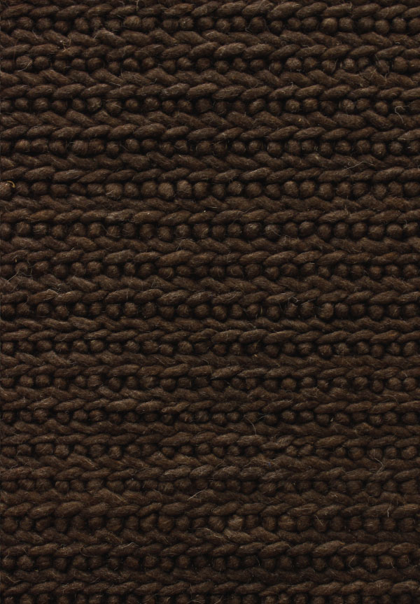 wool rug brown earth hand knotted