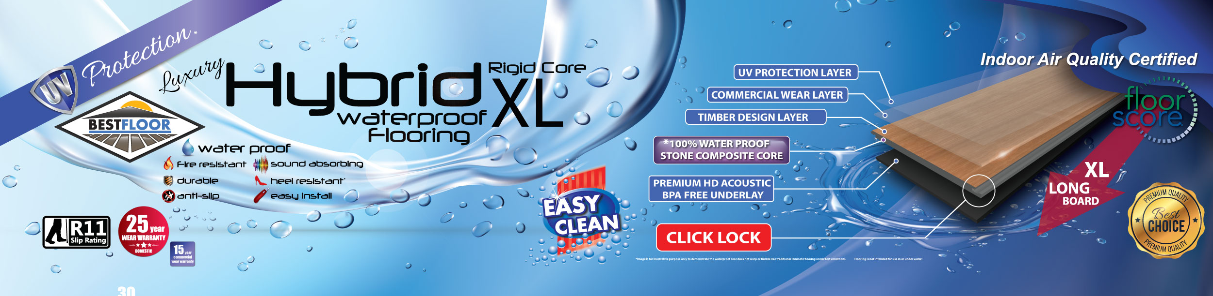 HYBRID CLICK 1.5 m 1522x225x7mm banner