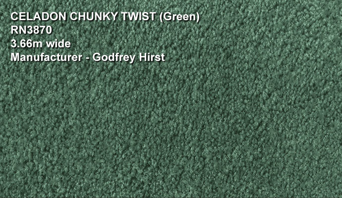 chunky green twist 