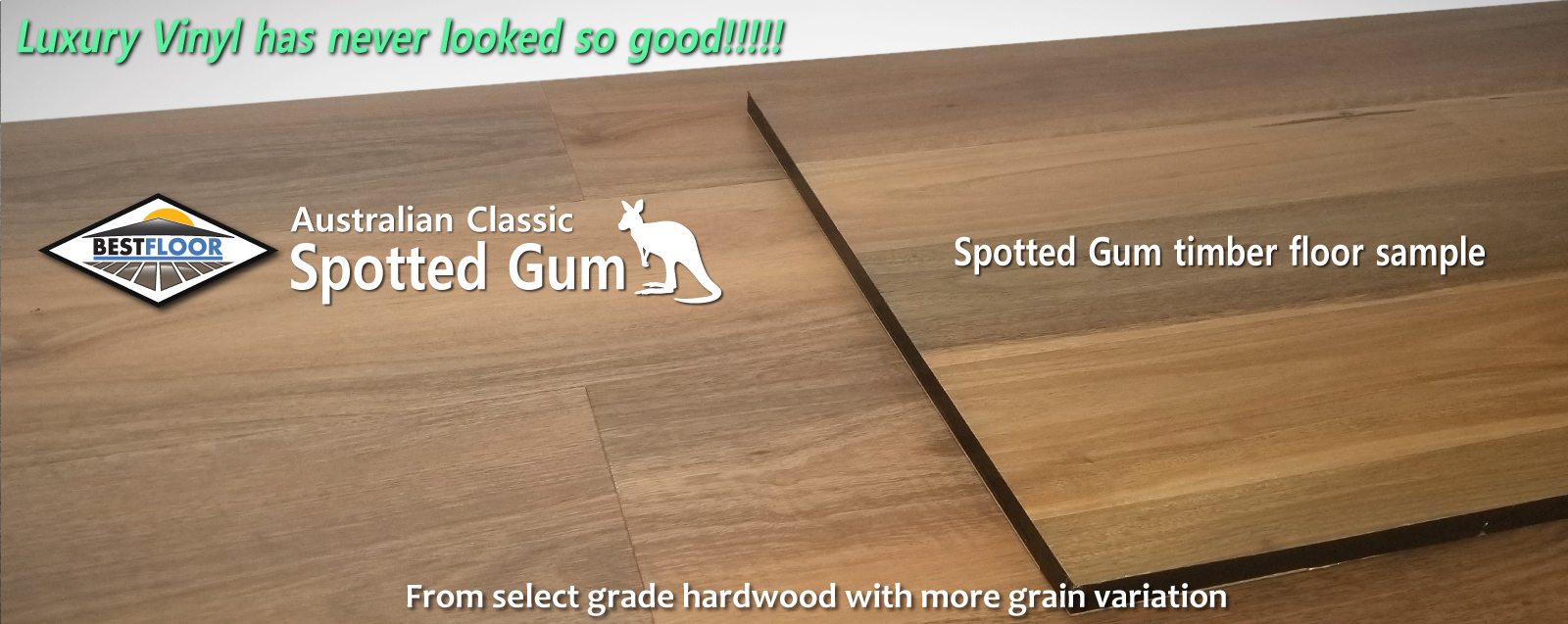 Australian Classic spotted most accurate match to genuine spotted gum