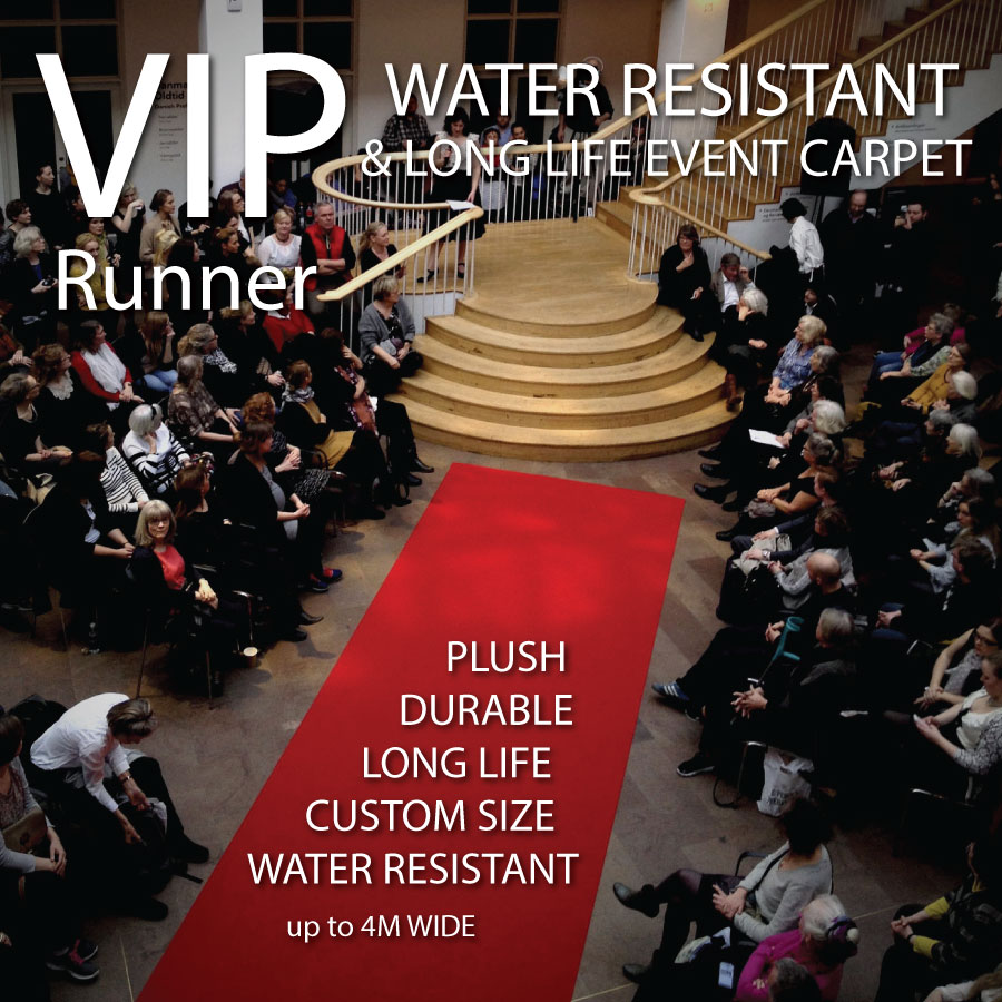 RED CARPET AND EVENT RUNNER WATER PROOF
