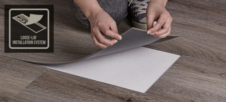 loose lay vinyl plank peel stick wood look