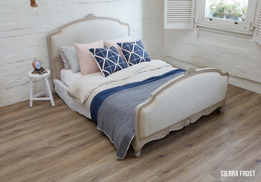 loose lay luxury vinyl sierra frost room