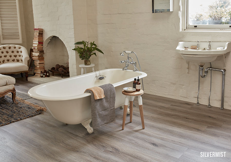 loose lay luxury vinyl silvermist sliver mist room