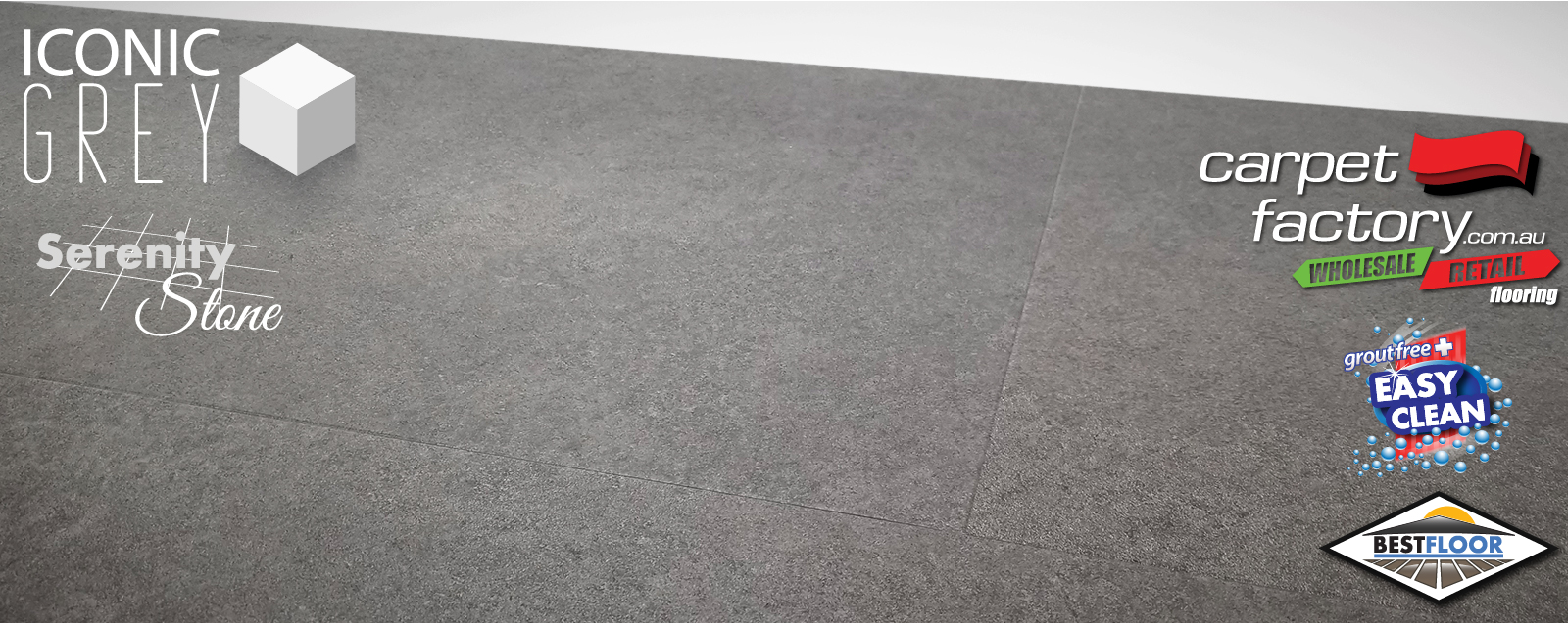 luxury vinyl serenity stone ceramic look bestfloor polished concreete cheapest