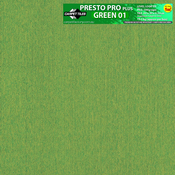 Presto PLUS lime green carpet tile 01 