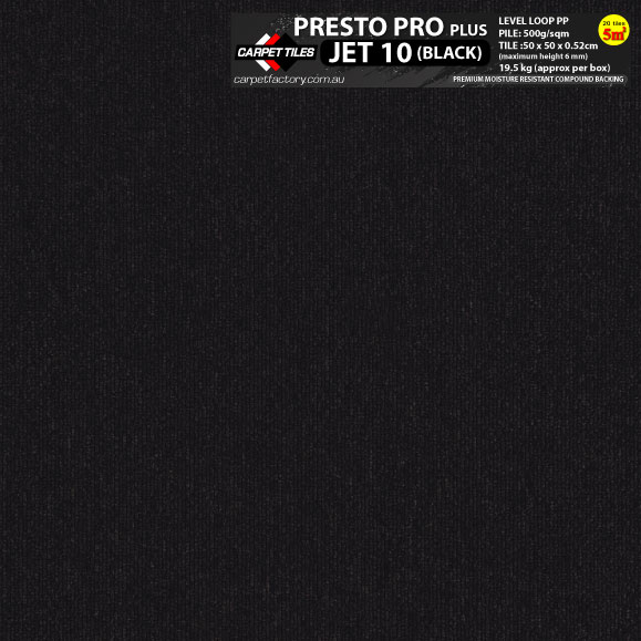 Presto pro Jet Black 10 