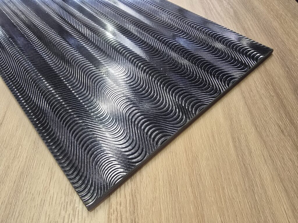 Premium wave backing.